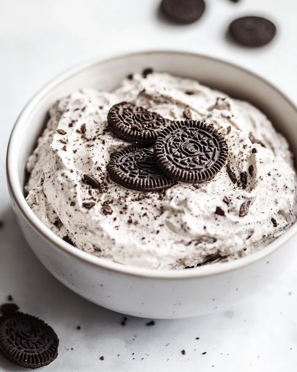 Quick Easy Oreo Fluff Recipe shot