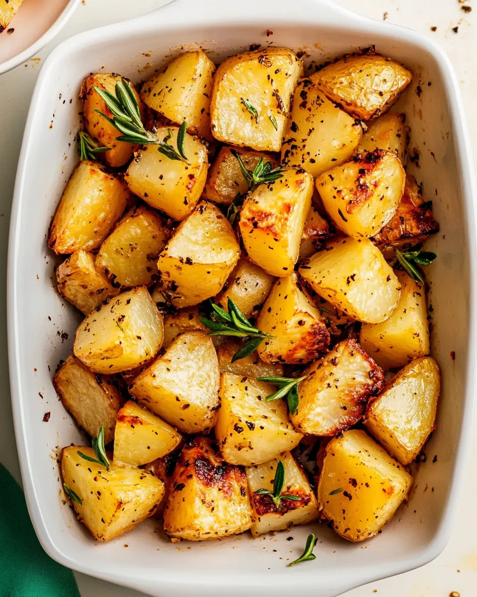 Classic Easy Oven-Roasted Potatoes image
