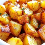 Homemade Easy Oven Roasted Potatoes Recipe image