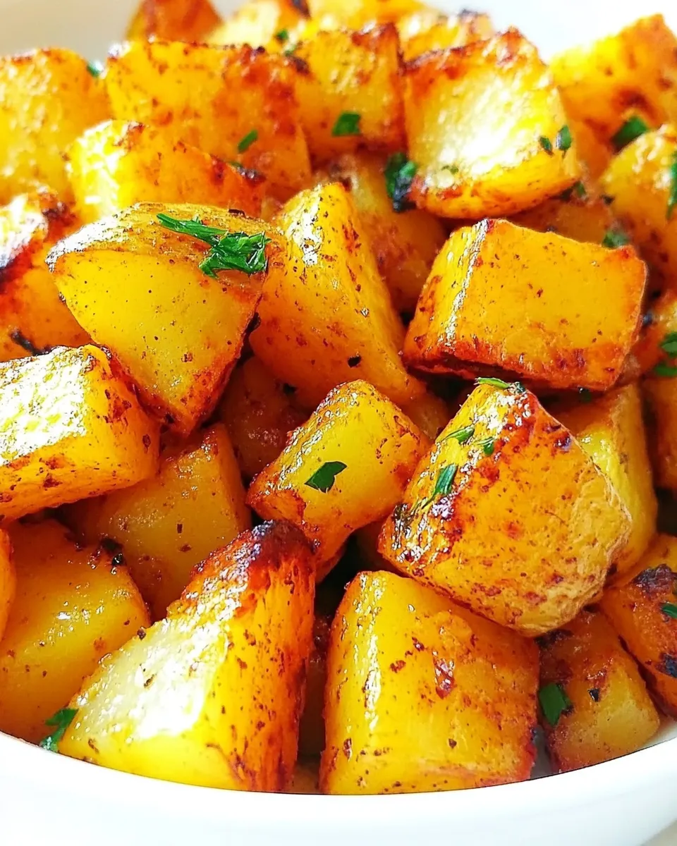 Delicious Easy Oven Roasted Potatoes Recipe shot