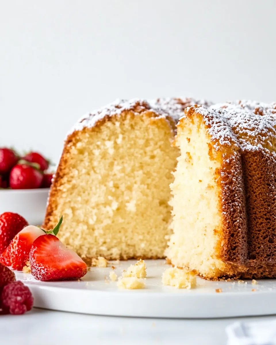 Classic Easy Pound Cake Recipe image