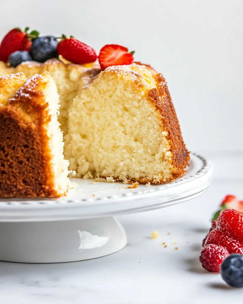 Delicious Easy Pound Cake Recipe picture