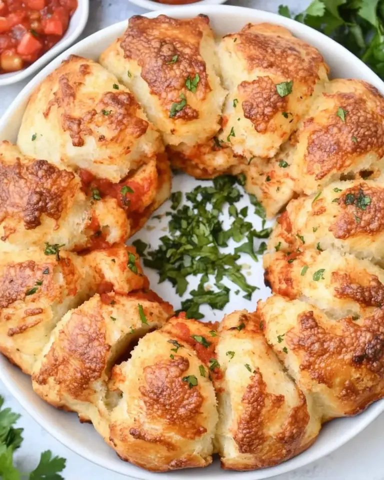 Homemade Easy Pull-Apart Pizza Bread photo