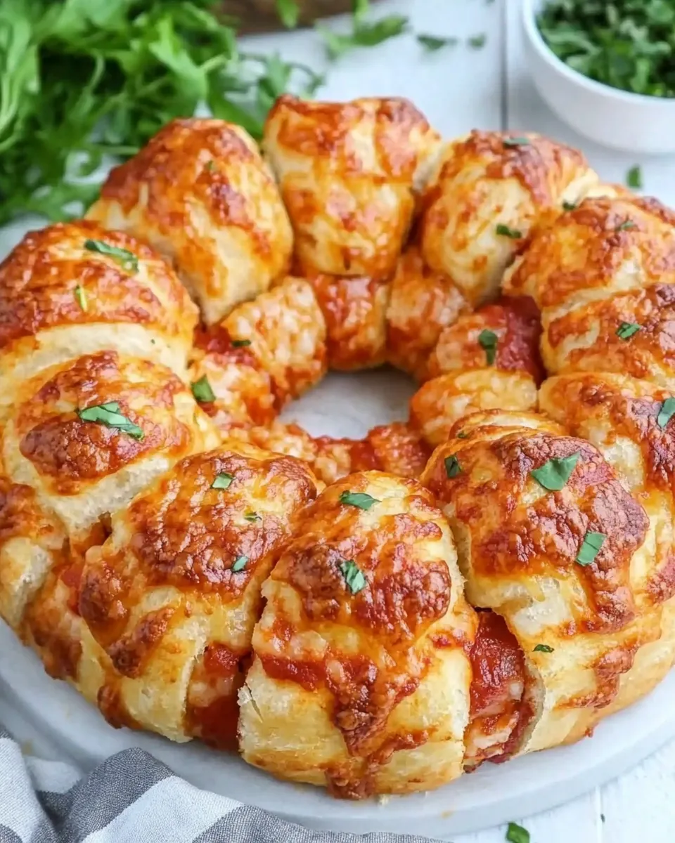 Classic Easy Pull-Apart Pizza Bread image