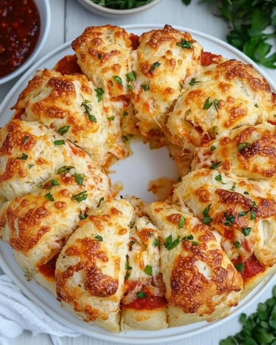 Delicious Easy Pull-Apart Pizza Bread picture