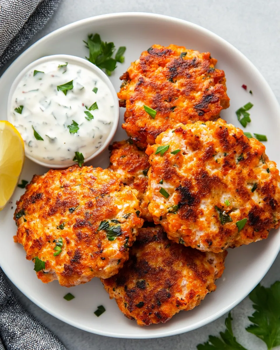 Quick Easy Salmon Patties dish photo