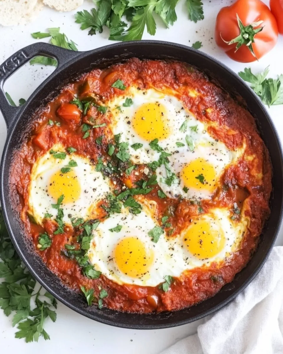 Homemade Easy Shakshuka Recipe photo