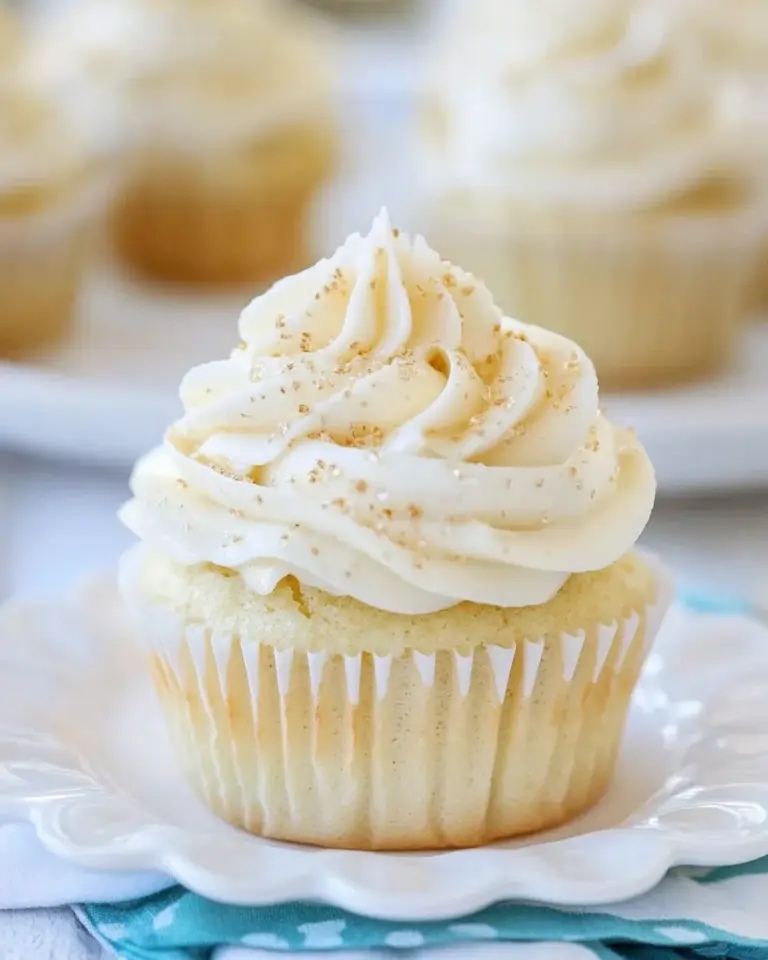 Homemade Easy Vanilla Cupcake Recipe photo