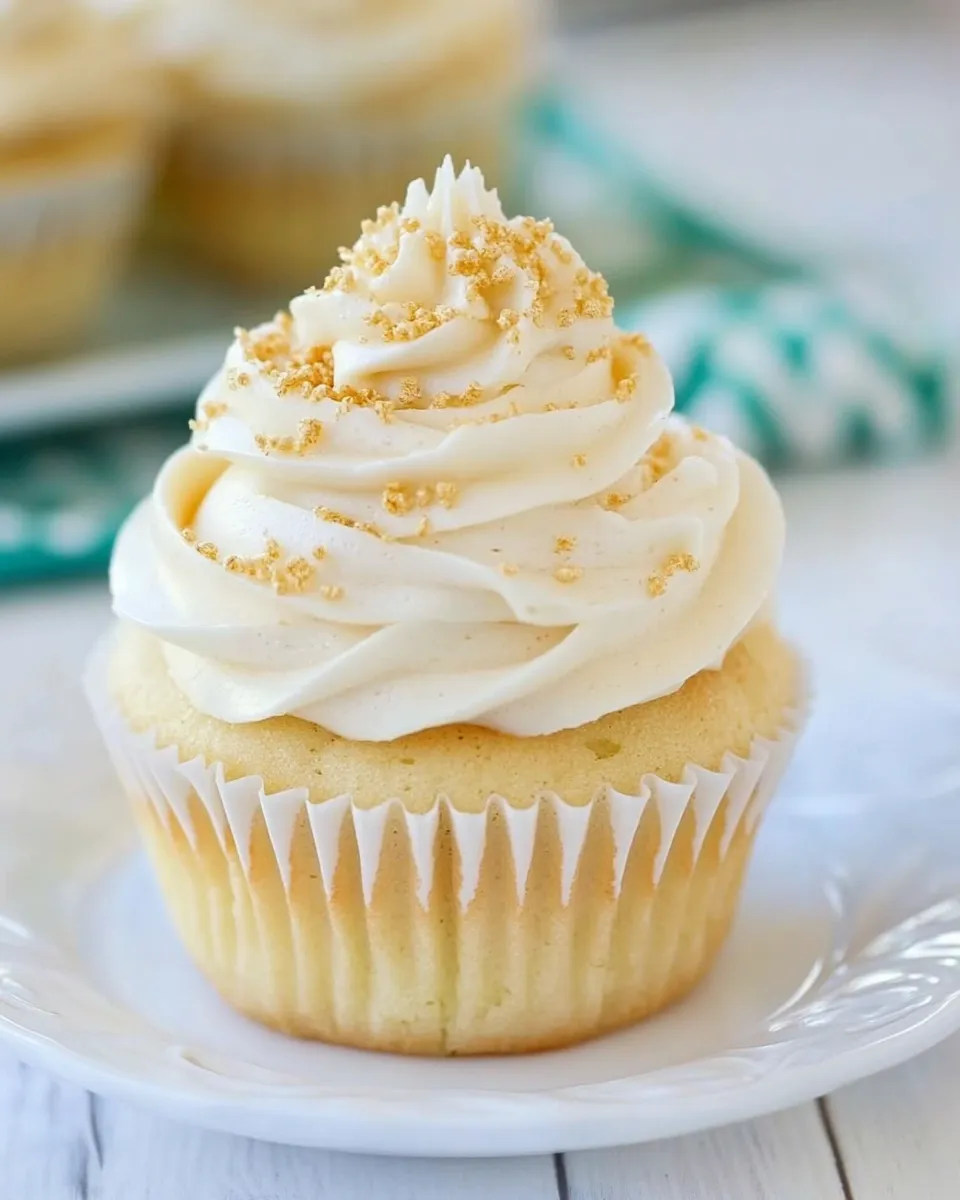 Classic Easy Vanilla Cupcake Recipe image