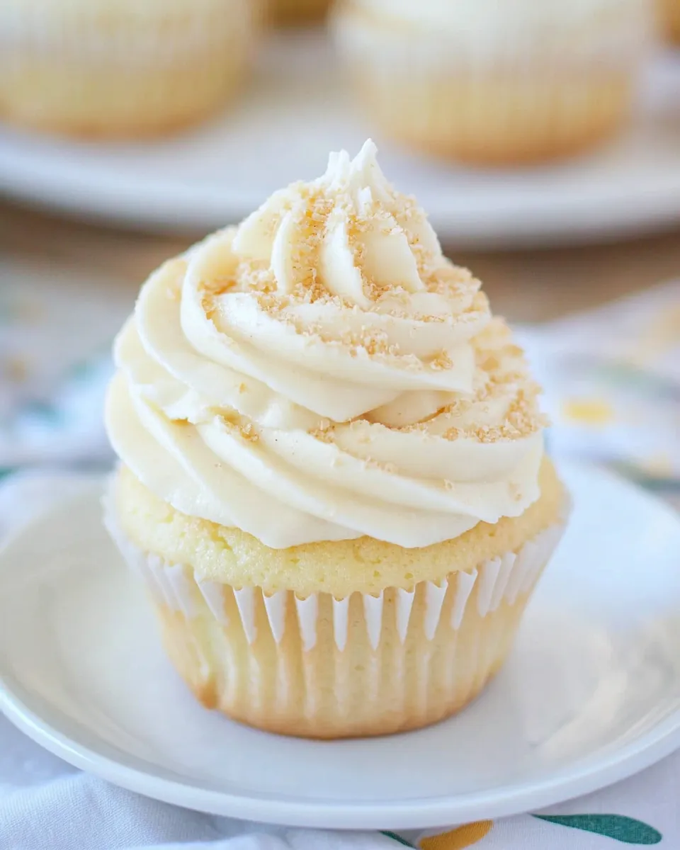 Quick Easy Vanilla Cupcake Recipe shot