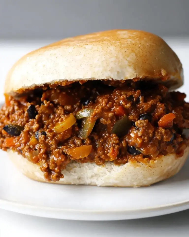 Homemade Easy Vegetarian Sloppy Joes photo