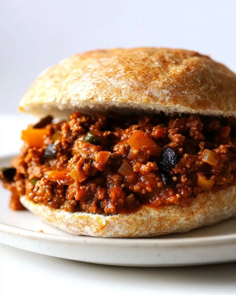 Delicious Easy Vegetarian Sloppy Joes picture
