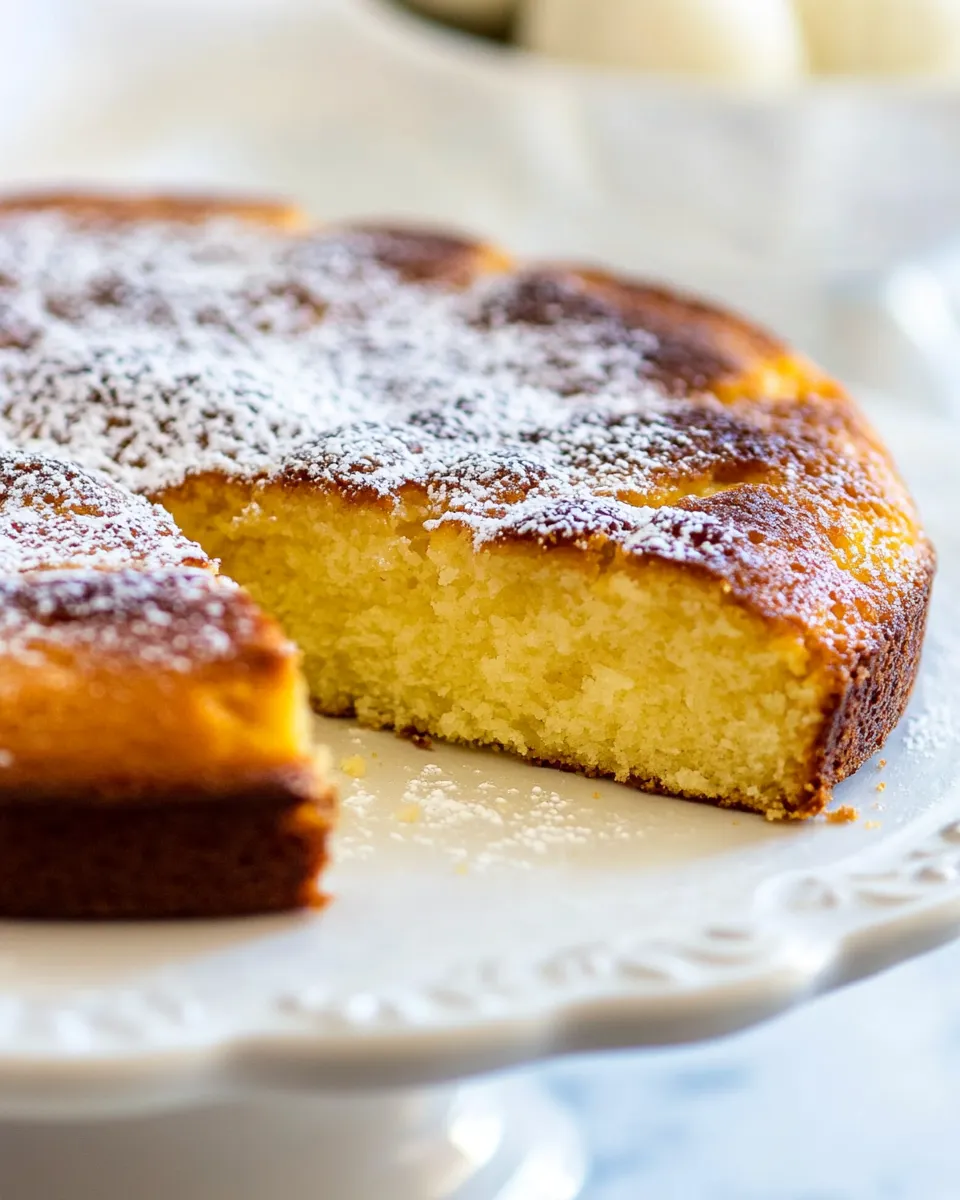 Quick Easy Yogurt Cake shot