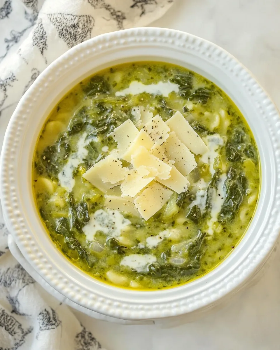 Easy Escarole Soup recipe image