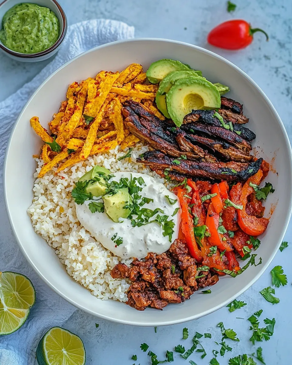 Classic Fajita Bowl (Vegan Option) dish photo