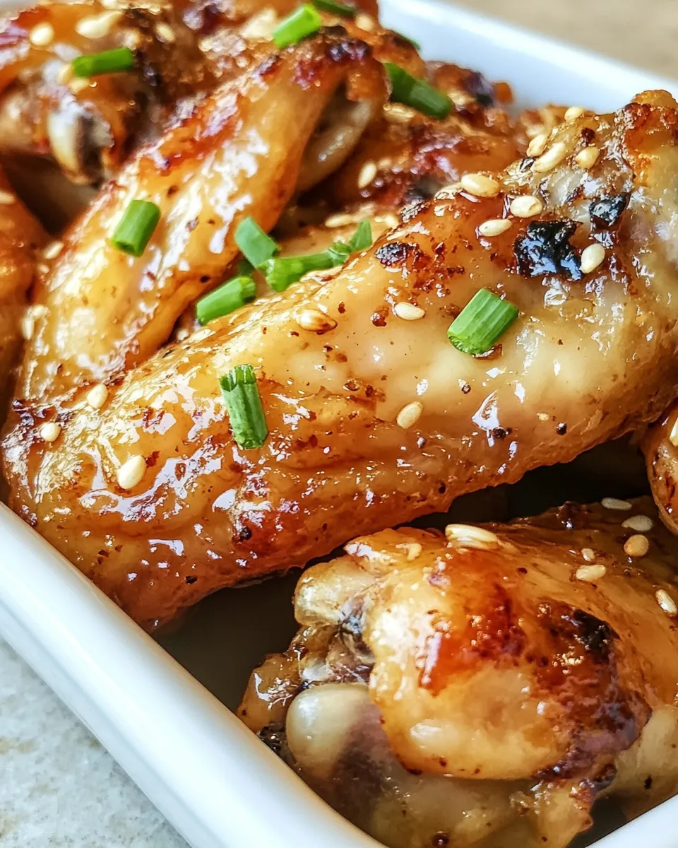 Easy Fermented Honey Garlic Chicken Wings picture