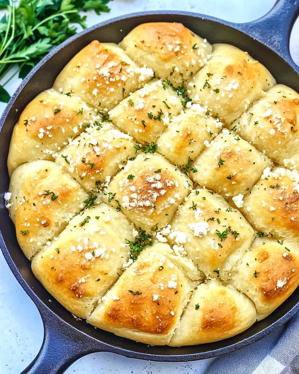 Easy Feta Skillet Bread picture