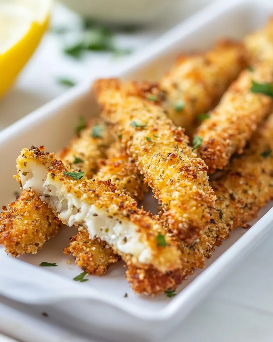Classic Fish Sticks (Baked) image
