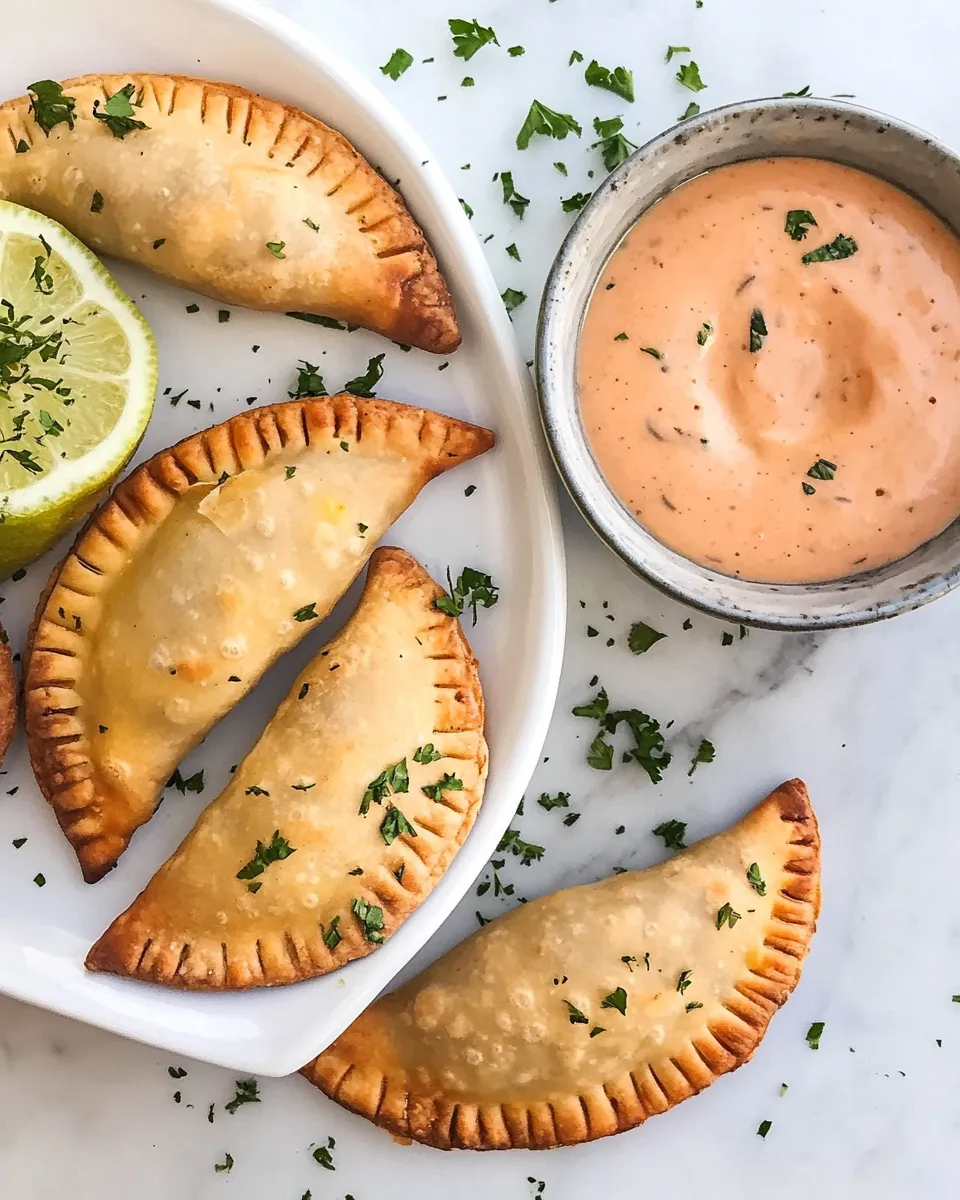 Delicious Flaky Vegan Empanadas (w/ Divine Mushroom Filling) shot