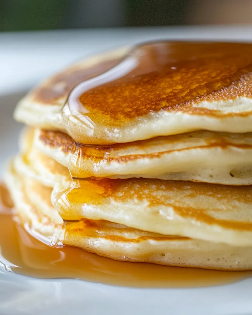 Homemade Fluffy Gluten-Free Sourdough Pancakes photo