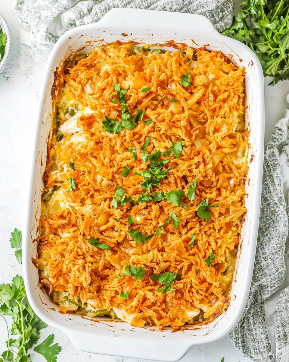 Homemade French Onion Chicken Casserole photo