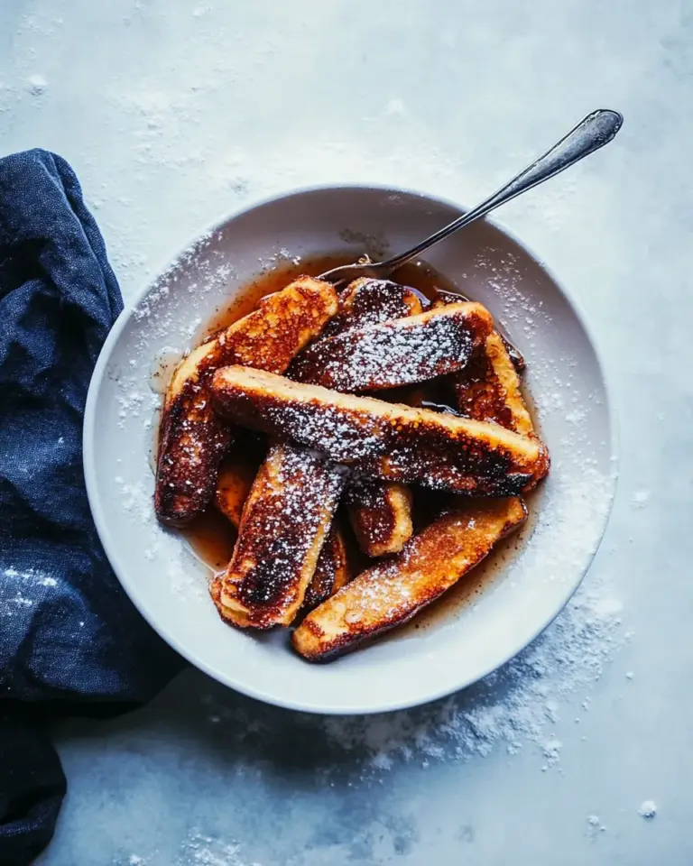 Homemade French Toast Sticks Recipe photo