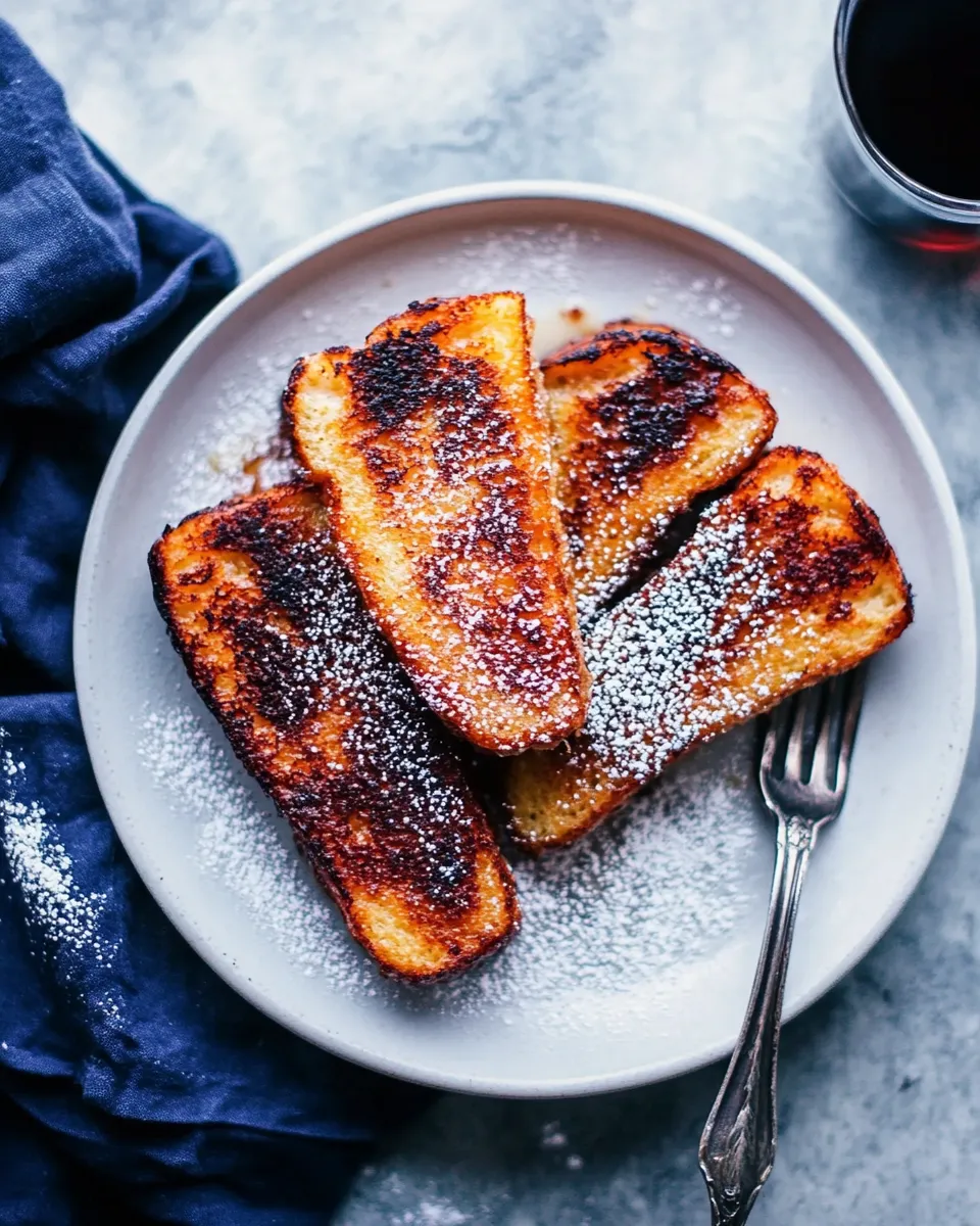 Delicious French Toast Sticks Recipe shot