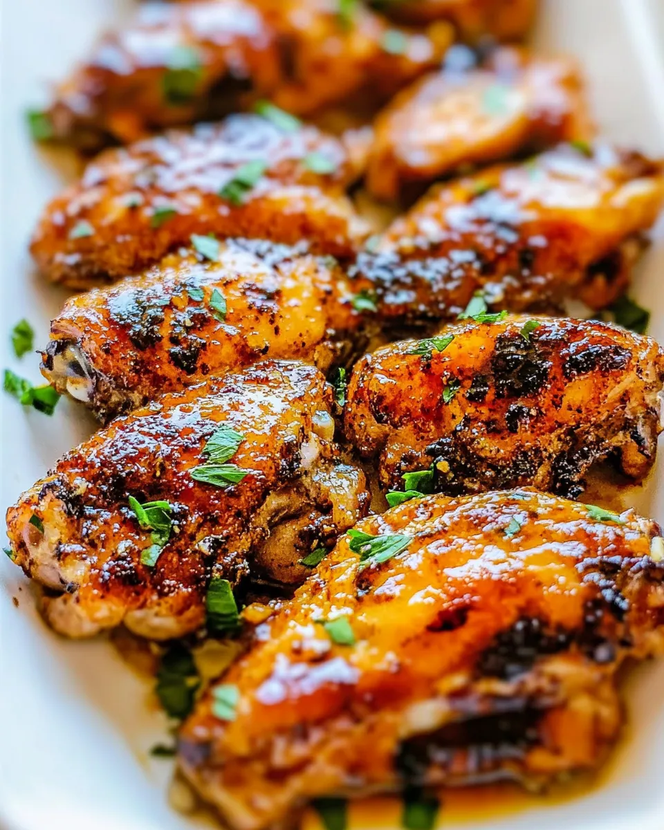 Classic Garlic Chicken Wings image