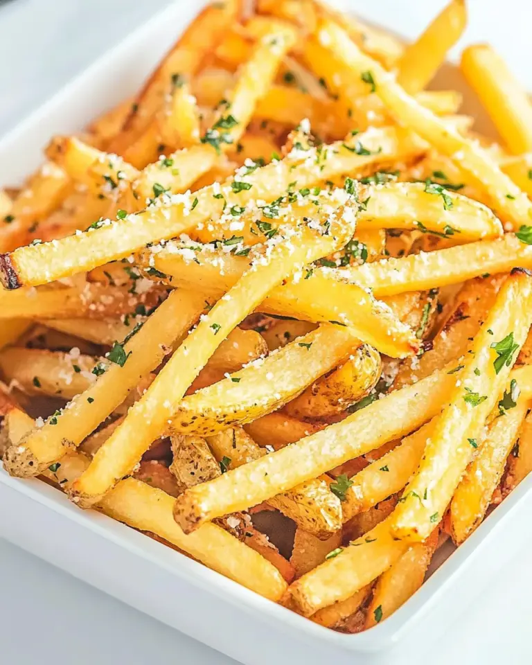 Homemade Garlic Parmesan Fries photo