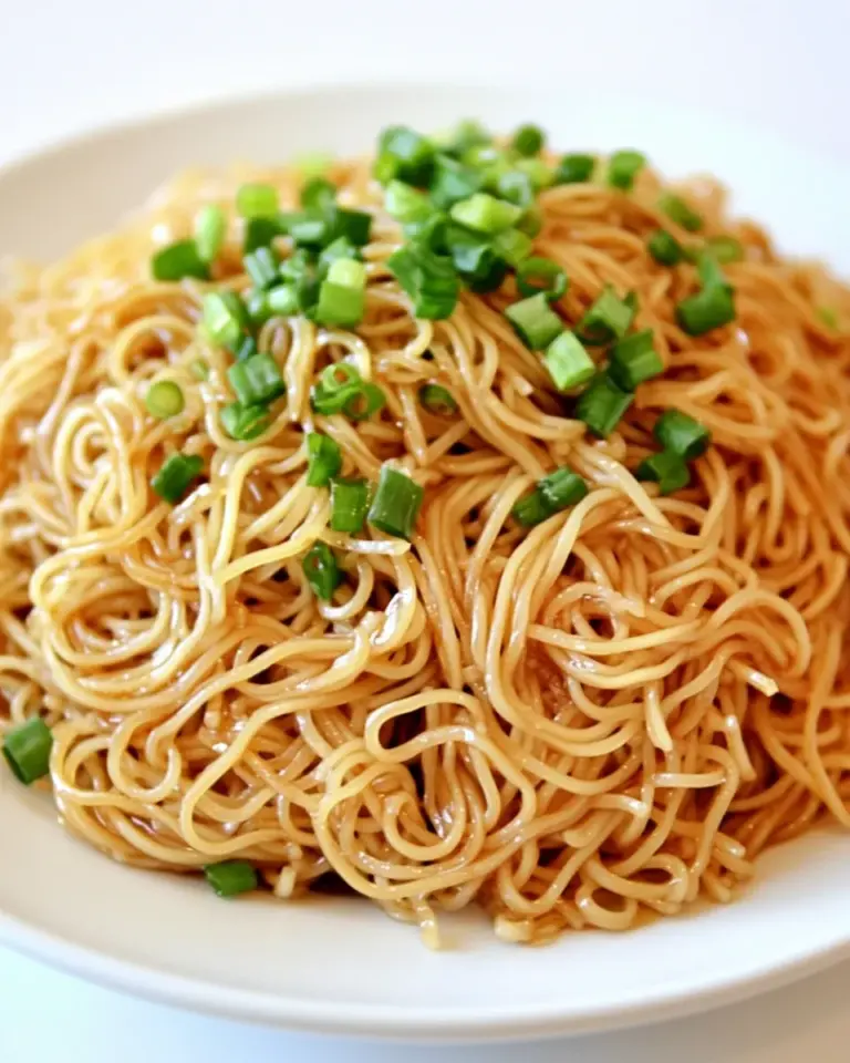 Homemade Garlic Scallion Noodles photo
