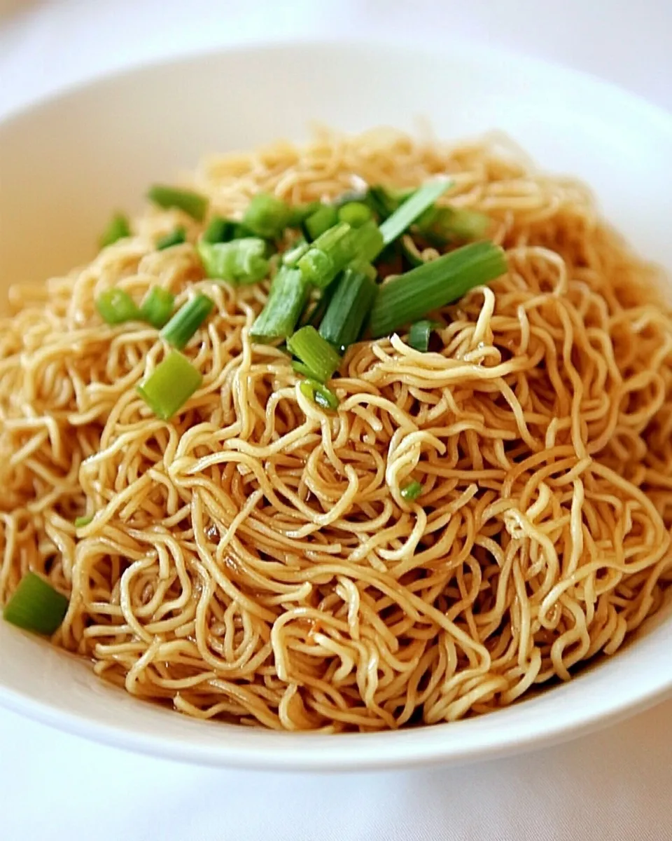Classic Garlic Scallion Noodles image