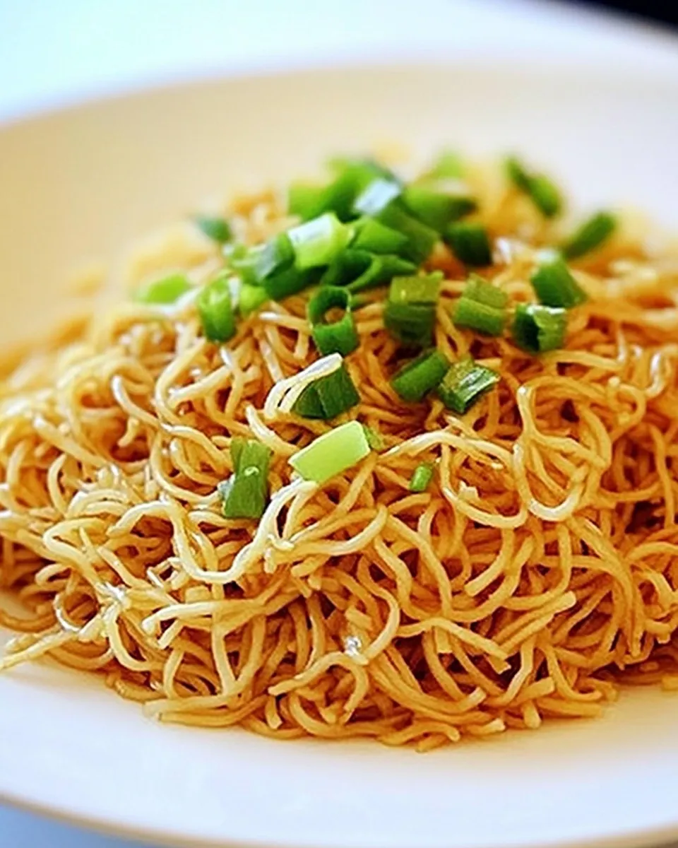 Easy Garlic Scallion Noodles picture
