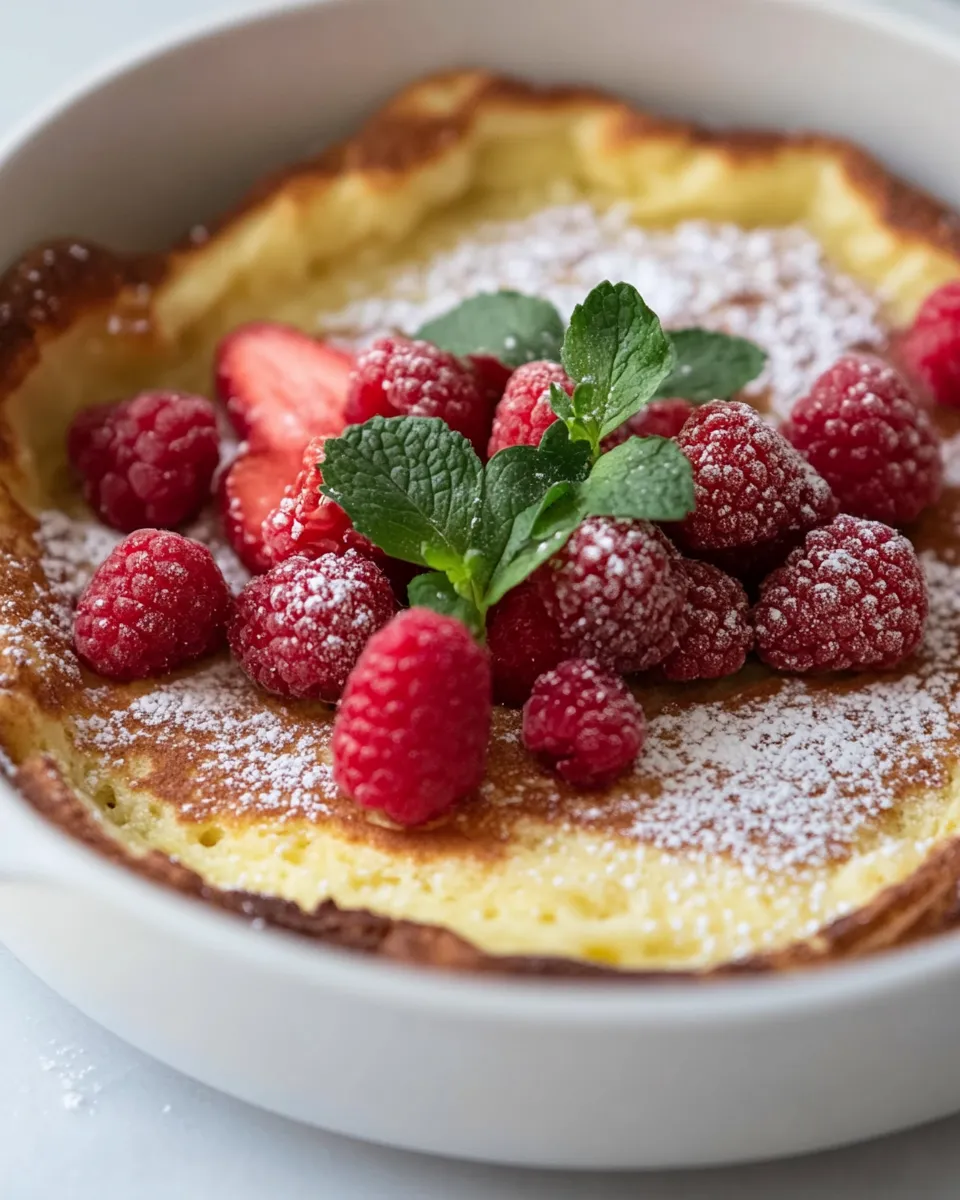 Easy German Pancakes (Dutch Baby) recipe photo