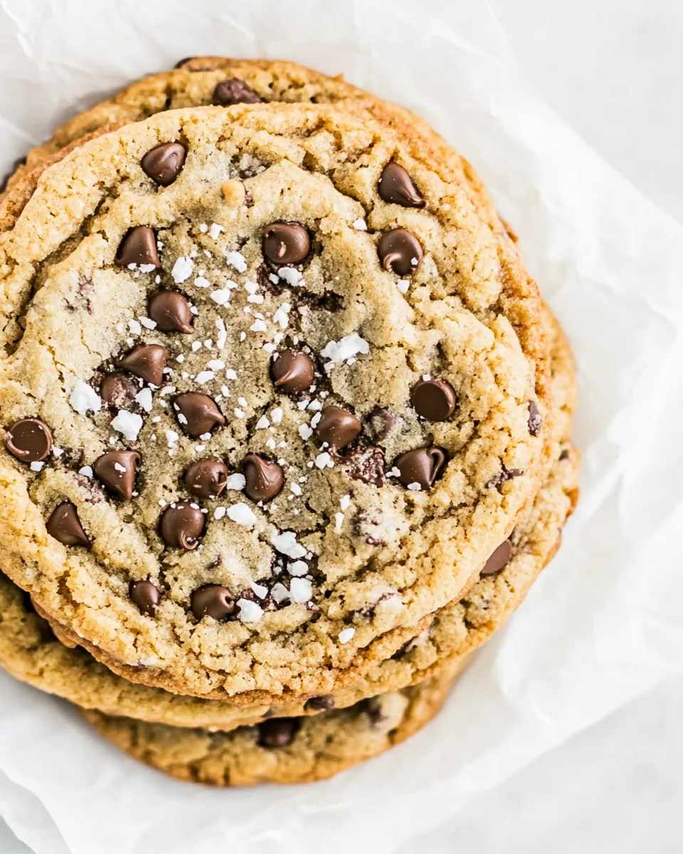 Homemade Giant Paleo Chocolate Chip Cookies photo