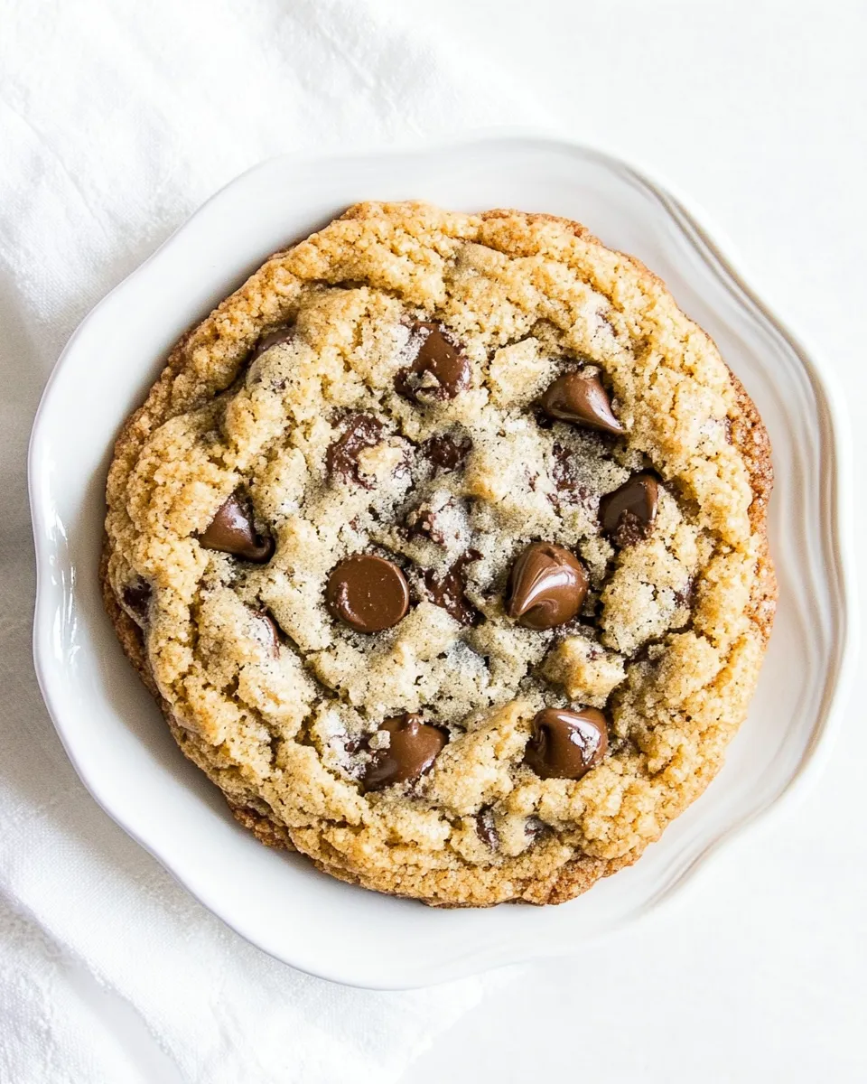 Classic Giant Paleo Chocolate Chip Cookies image