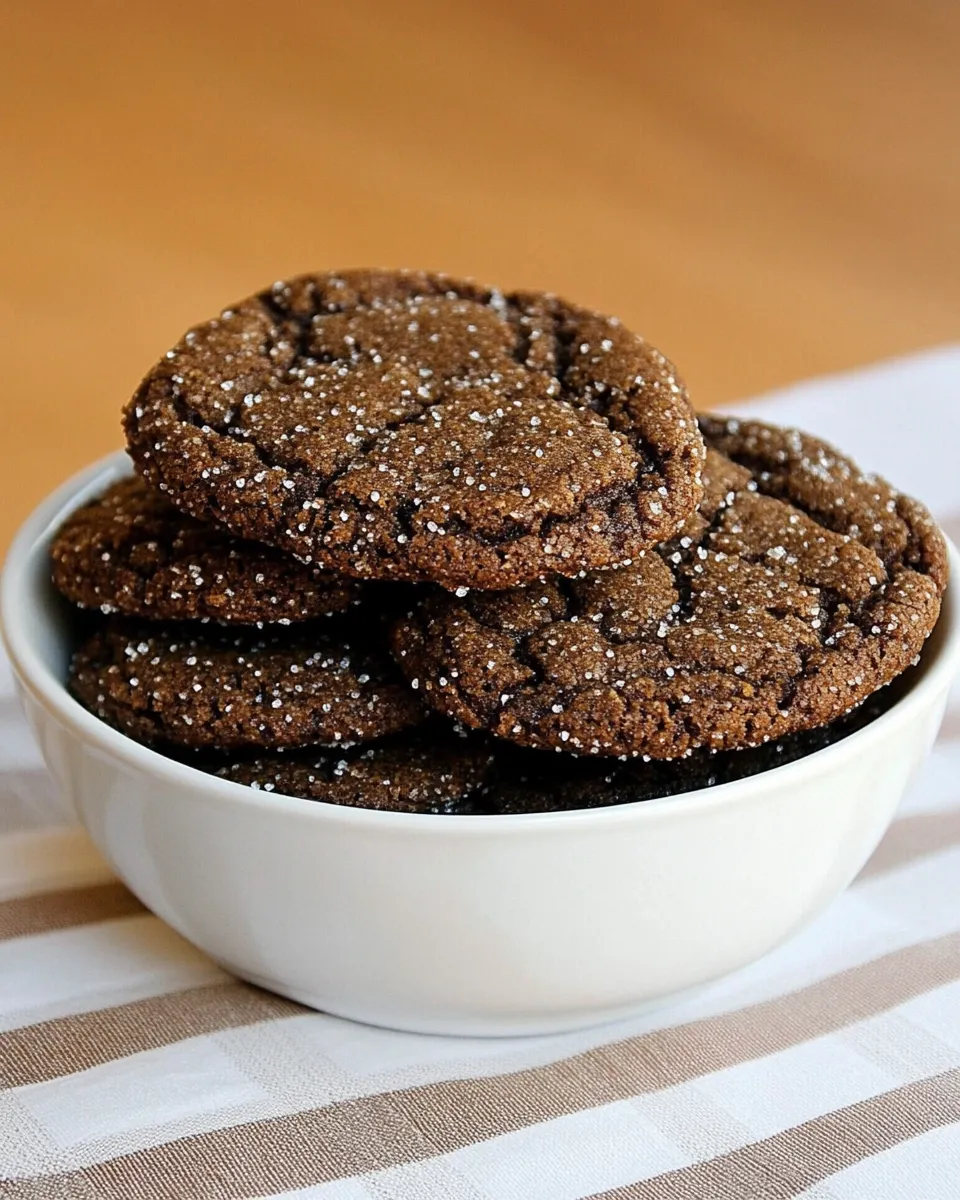 Classic Gluten Free Molasses Crinkles image