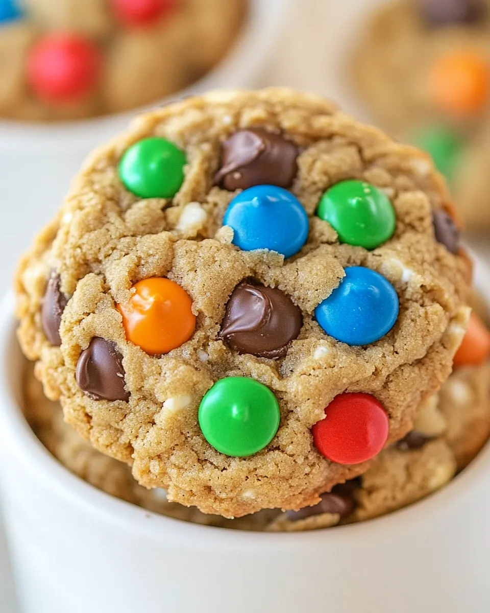 Delicious Gluten Free Monster Cookies picture