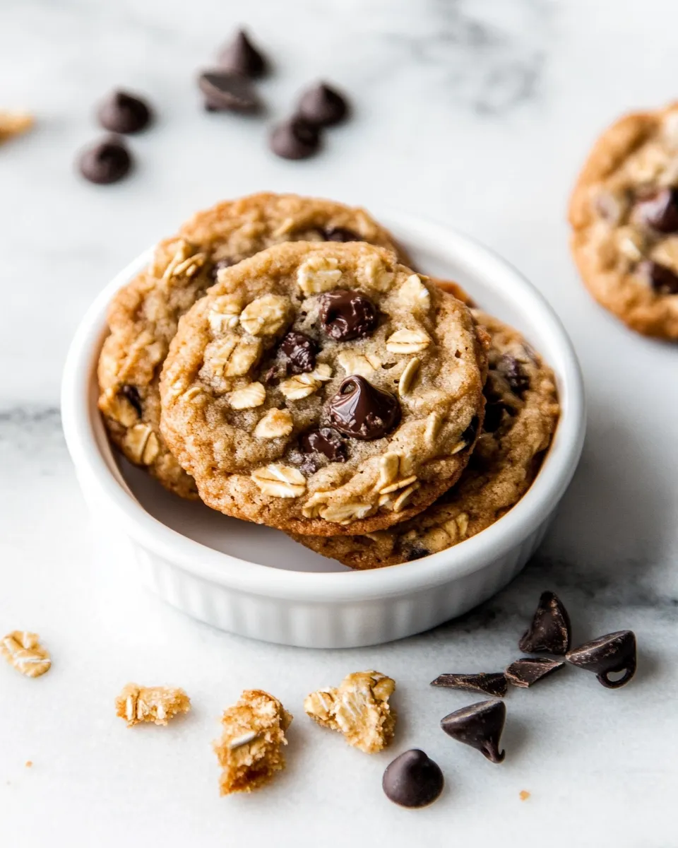 Homemade Granola Chocolate Chip Cookies photo