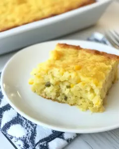 Homemade Green Chile Cheddar Cheese Cornbread photo