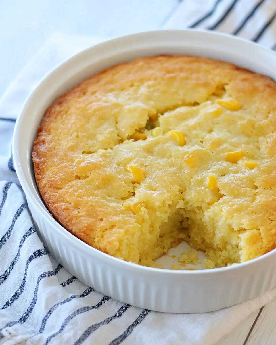 Classic Green Chile Cheddar Cheese Cornbread image