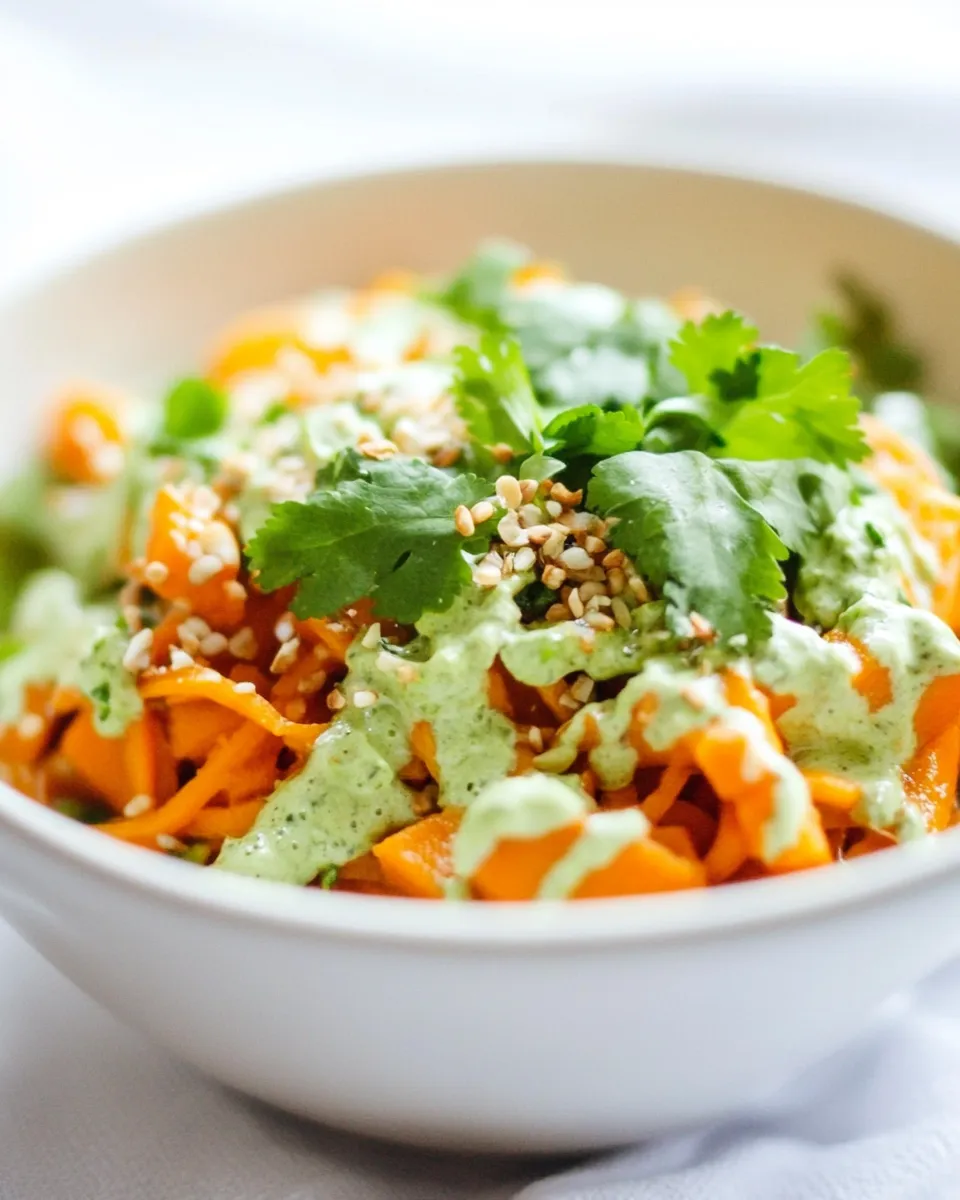 Classic Green Curry Sweet Potato Noodle Bowls image