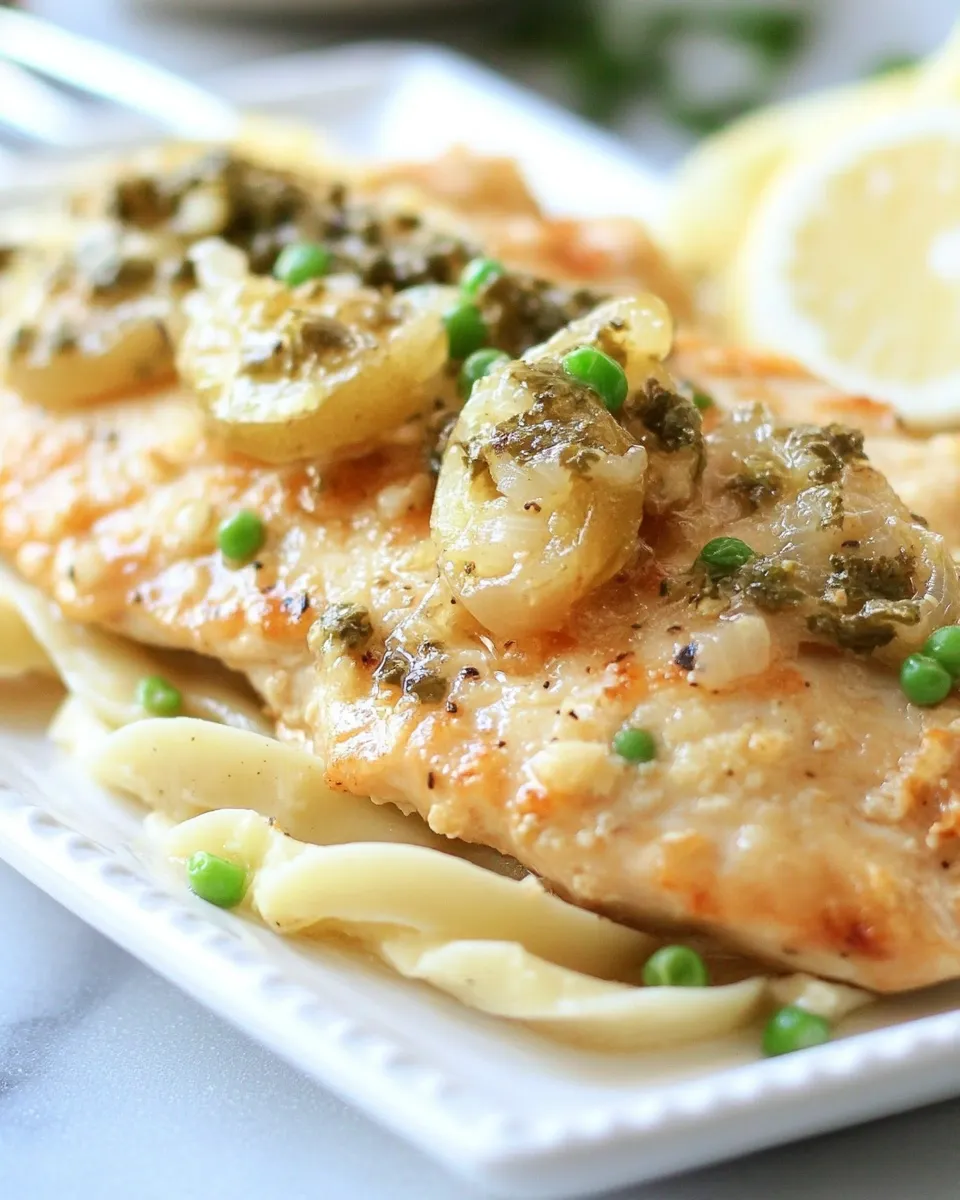 Classic Healthy Chicken Piccata dish photo