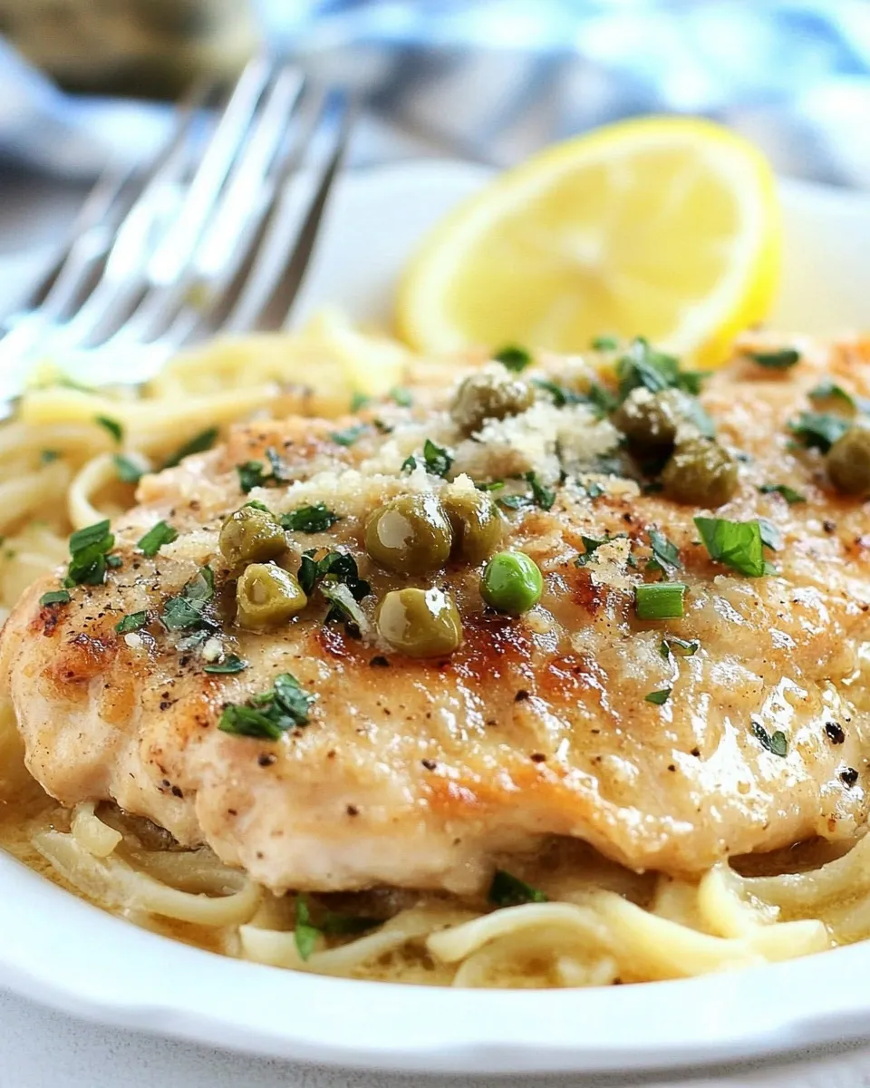 Easy Healthy Chicken Piccata picture