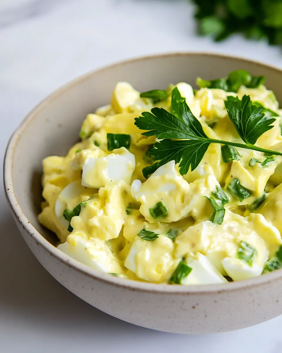 Homemade Healthy Egg Salad photo