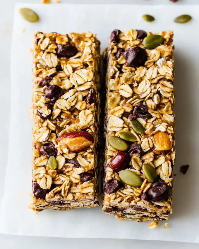 Homemade Healthy Granola Bars photo