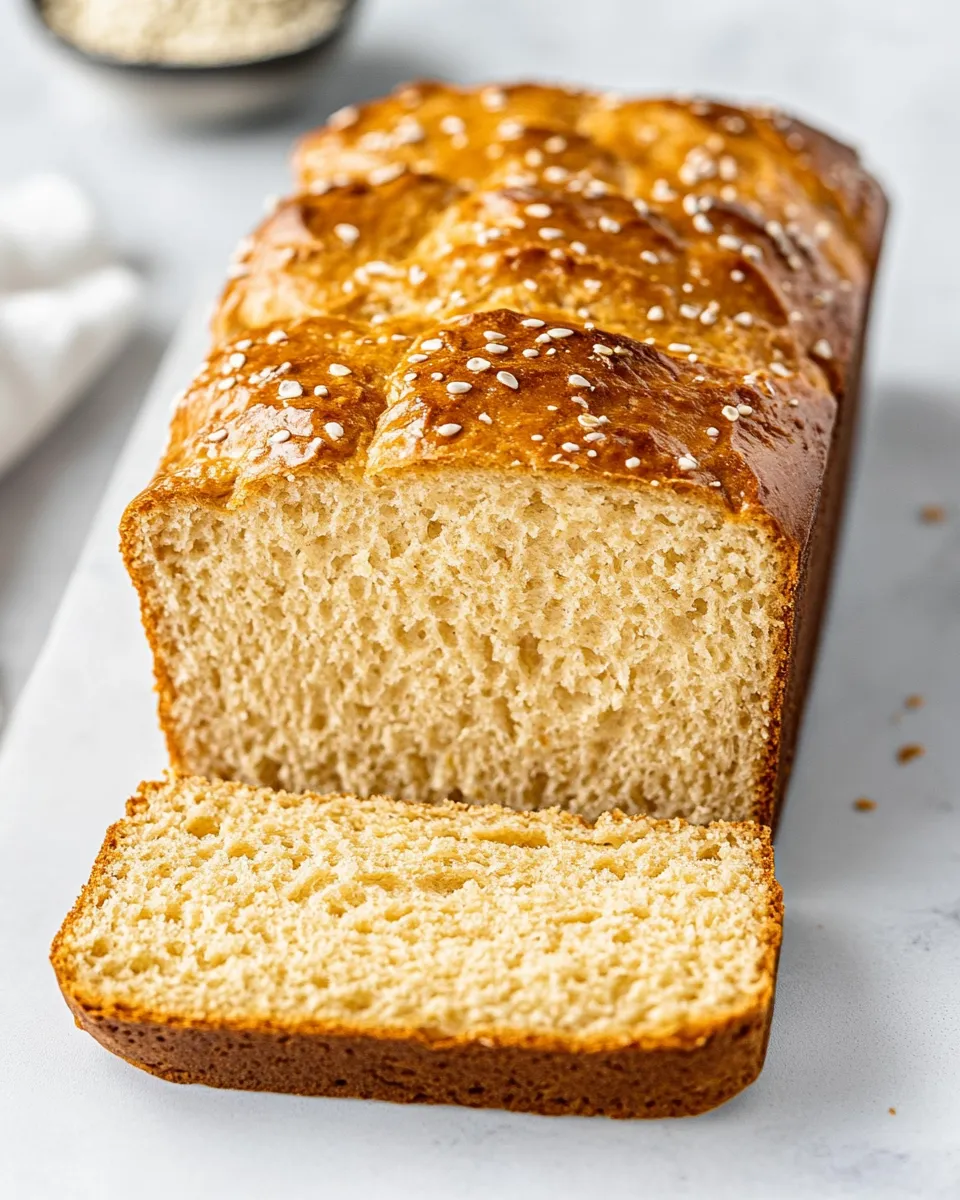 Homemade High Protein Cottage Cheese Bread photo