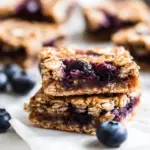 Savory Homemade Blueberry Nutri Grain Bars. image