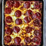 Easy Homemade Detroit-Style Pizza photo