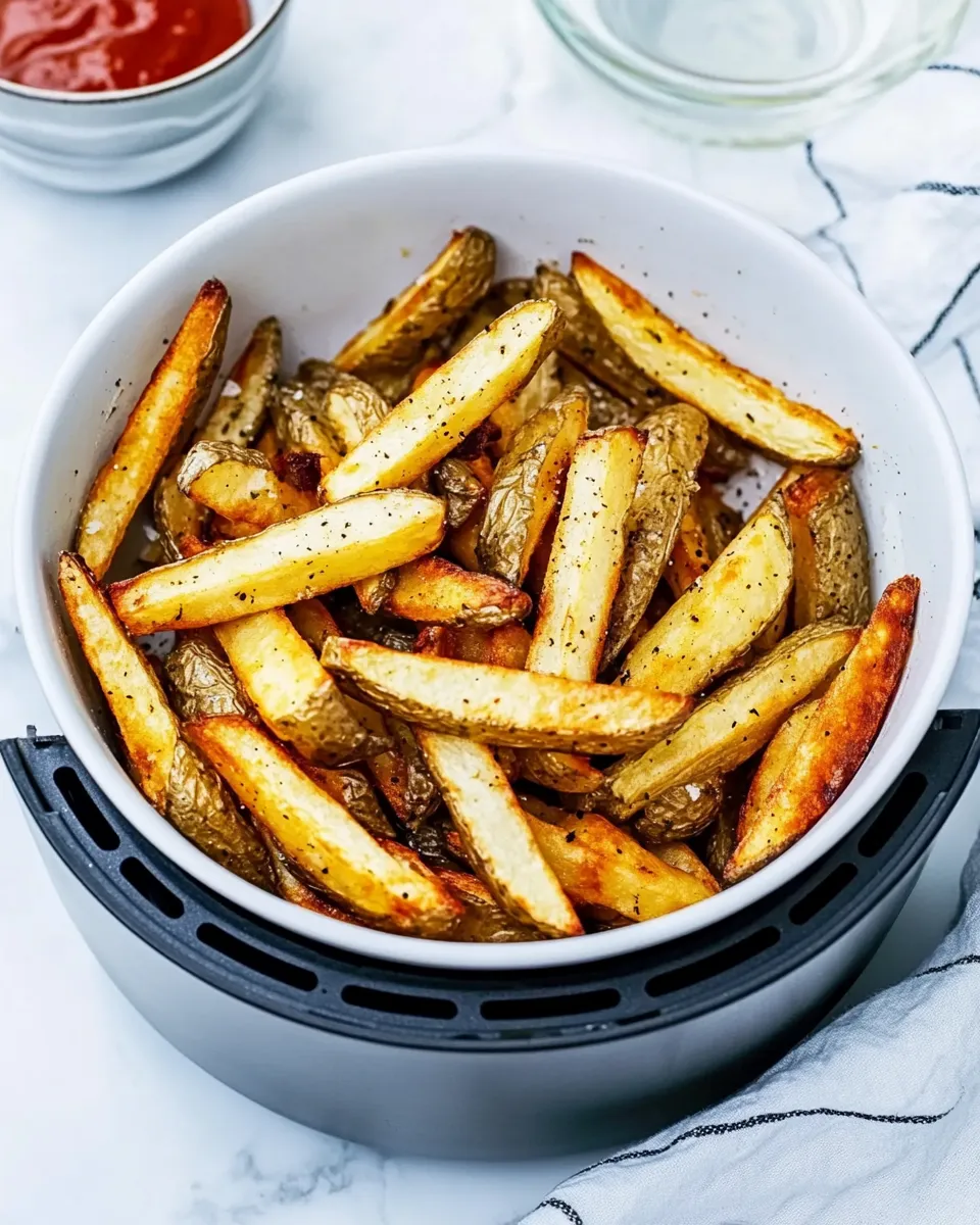 Quick Homemade French Fries In Air Fryer picture