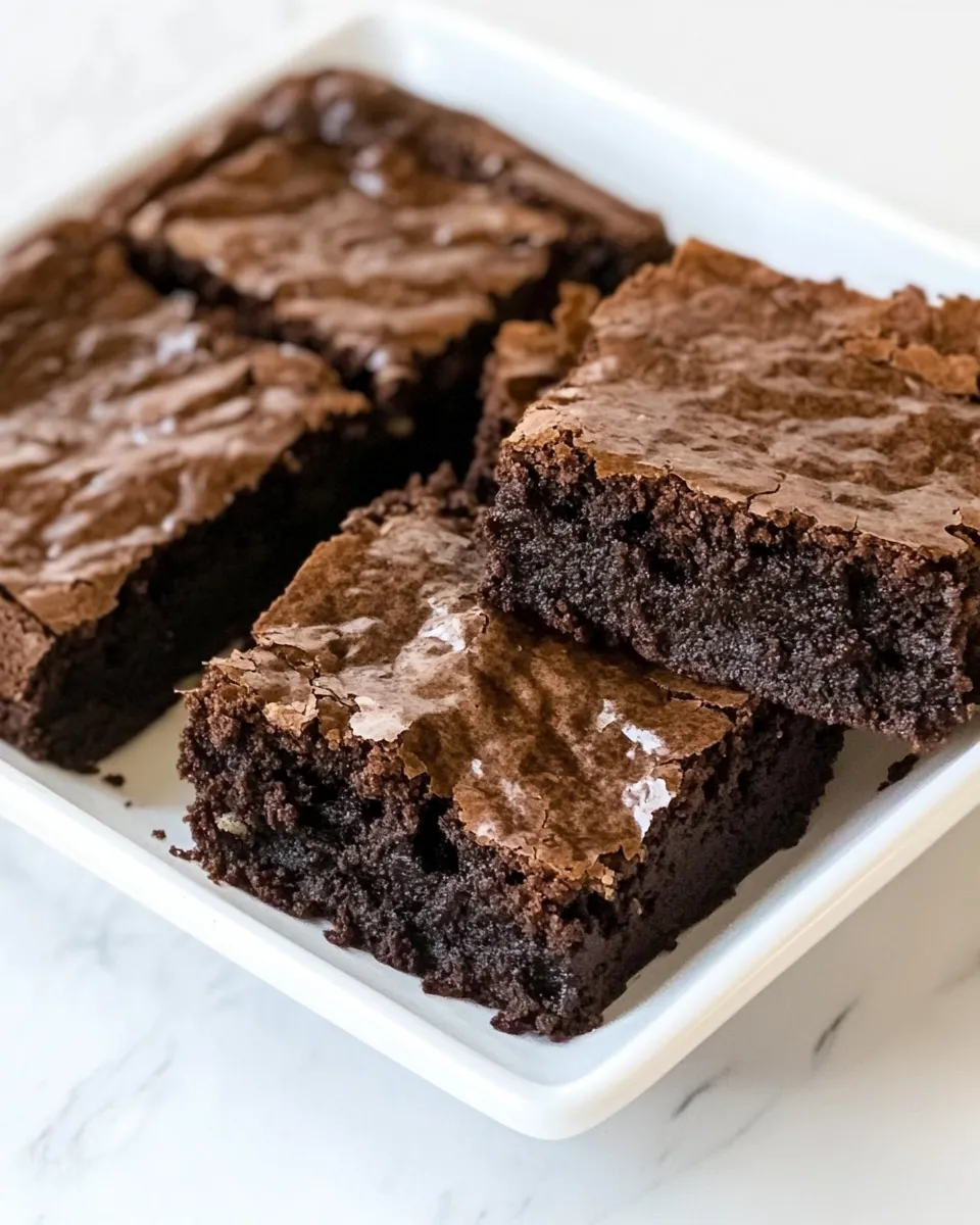 Delicious Homemade Fudgy Brownies photo